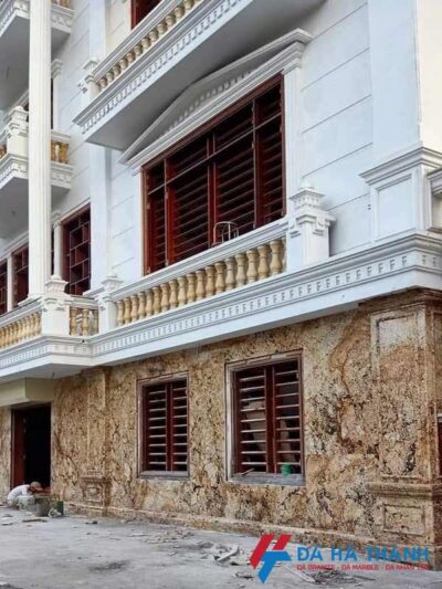 Đá marble ốp mặt tiền