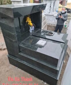 Mộ đá granite xanh Hasan