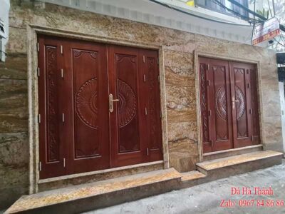 Ôps đá mặt tiền vàng hoàng gia tại tây hồ