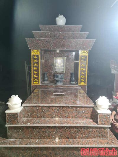 Thi công ốp mộ đá hoa cương tại Hưng Yên