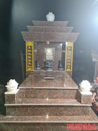 Thi công ốp mộ đá hoa cương tại Hưng Yên