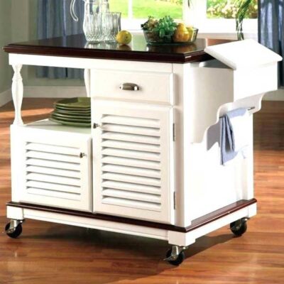 Bàn Đảo Bếp Có Bánh Xe