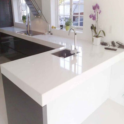 Đá Granite trắng tự nhiên ốp bếp