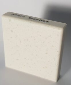Đá nhân tạo Solid Surface ST012 Snow Brick Đá nhân tạo Solid Surface ST012