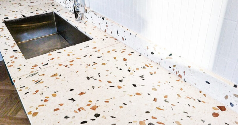 Đá bếp Terrazzo