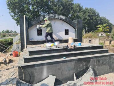 Mộ đá hoa cương đen ấn độ