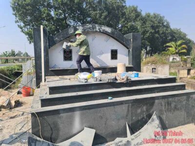 Mộ đá hoa cương đen ấn độ