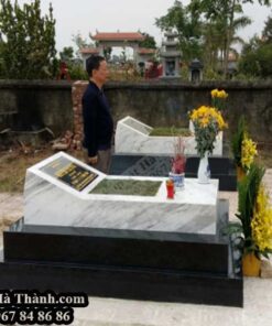 thi công đá ốp mộ tại Bắc Ninh
