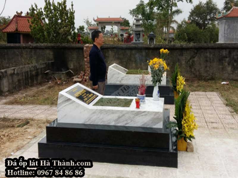 thi công đá ốp mộ tại Bắc Ninh