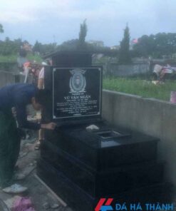 thi công đá granite ốp mộ tại sóc sơn