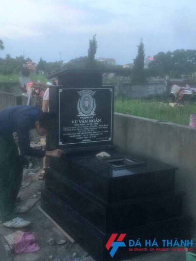 thi công đá granite ốp mộ tại sóc sơn